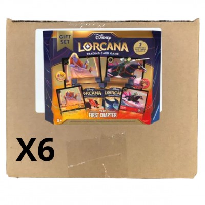 Disney Lorcana Gift Set X6 [SEALED CASE] Chapter One