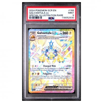 PSA 9 Pokémon SCR-EN #168 Galvantula ex Special Illustration Rare 
