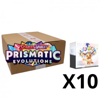 Pokémon Elite Trainer Box [CASE] Scarlet & Violet - Prismatic Evolutions