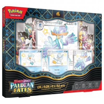 Pokémon Premium Collection SV Paldean Fates - Shiny Quaquaval EX