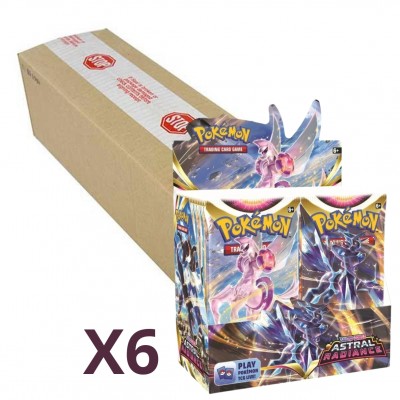Pokémon Boosterbox X6 [SEALED CASE] Sword & Shield - Astral Radiance