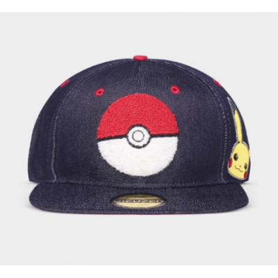 Pokémon - Denim Snapback Cap