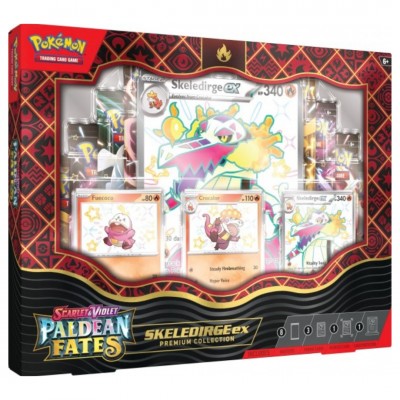 Pokémon Premium Collection Scarlet & Violet Paldean Fates - Shiny Skeledirge EX