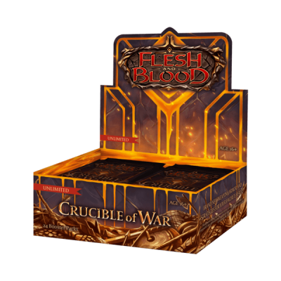 Flesh & Blood Crucible of War Unlimited Boosterbox