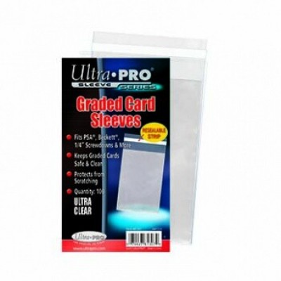 Ultra Pro Standard Sleeves - Graded Card Sleeves Resealable (100 Sleeves)