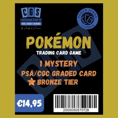 Pokémon Mystery Graded Card PSA / CGC - Bronze Tier €14,95