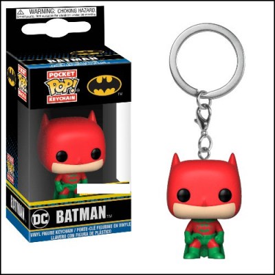 Funko POP! Keychains DC - Batman (Holiday)