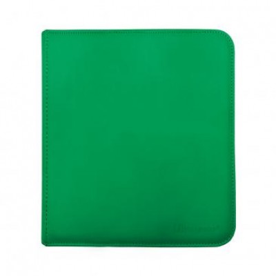 Ultra Pro 12-Pocket Zip Binder Green