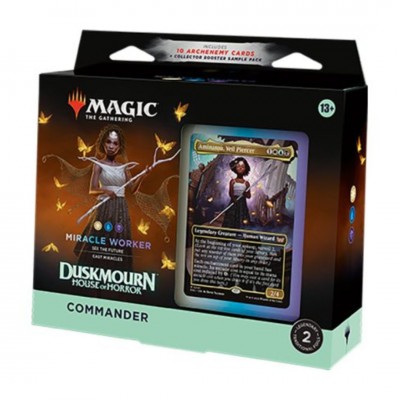 MTG Commander Deck - Duskmourn House Of Horror: Miracle Worker 