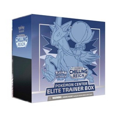 Chilling Reign Elite Trainer Box Pokemon Center Blauw