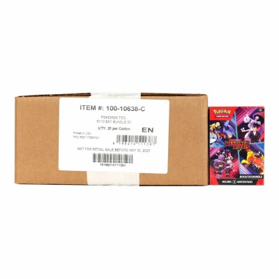 Pokémon Booster Bundle [ SEALED CASE X25 ] Scarlet & Violet - Destined Rivals