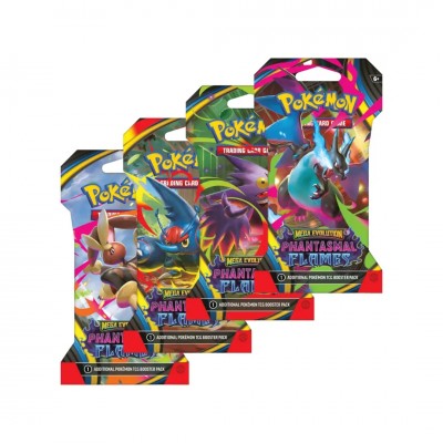Pokémon Sleeved Boosterpack - ME02 Phantasmal Flames