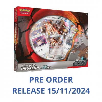 Pokémon Collection Box - Bloodmoon Ursaluna Ex 