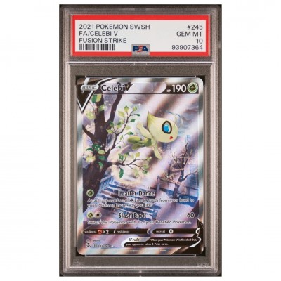 PSA 10 Celebi V #245 Fusion Strike 