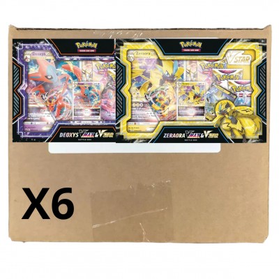 Pokémon Battle Box X6 [SEALED CASE] Deoxys & Zeraora VSTAR