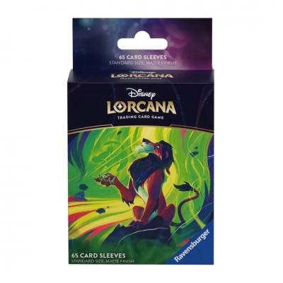 Disney Lorcana Sleeves Azurite Sea - Scar