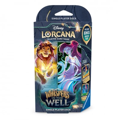 Disney Lorcana Starter Deck Whispers In The Well - Simba & Megara