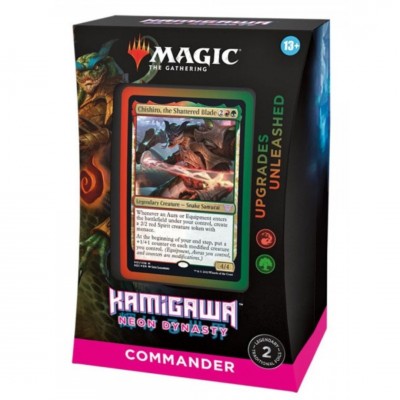 MTG Commander Deck - Kamigawa Neon Dynasty: Upgrades Unleashed