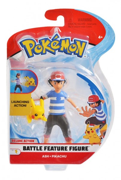 Battle Figure - Ash & Pikachu