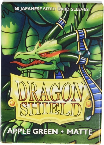 Dragon Shield Sleeves - Matte Apple Green