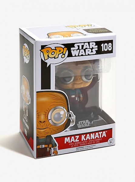 Funko POP! Star Wars Episode VII The Force Awakens - Maz Kanata Bobble Head