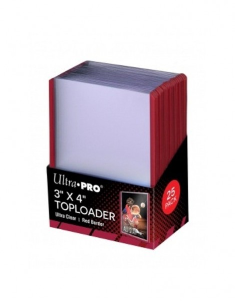 Ultra Pro Toploader Rode Rand