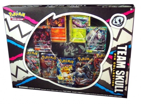 Pokémon TCG Team Skull Pin Collection for sale online 