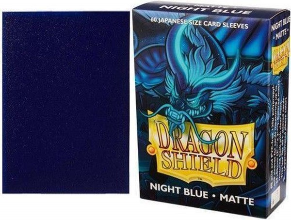 Dragon Shield Sleeves - Matte Night Blue