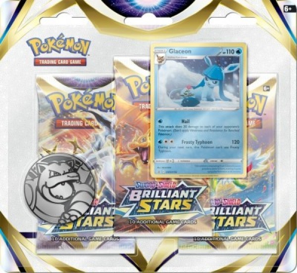 Blister 3-Pack Stars Etincelantes - Glaceon