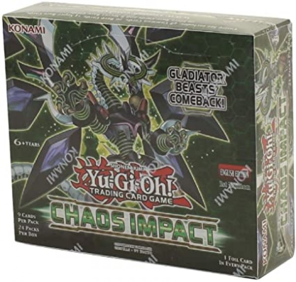 Yu-Gi-Oh Chaos impact boosterbox