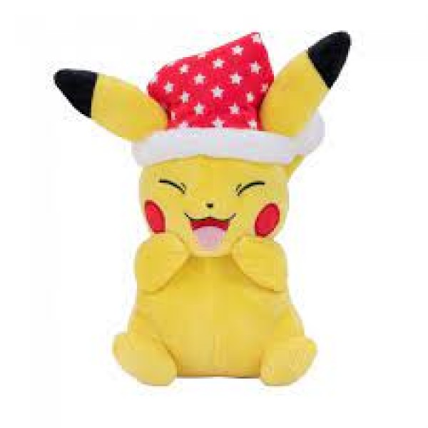 Pokémon Plush 20cm - Holiday Pikachu