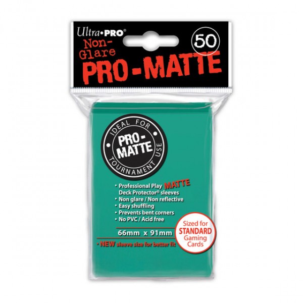 Ultra Pro Sleeves Mat Aqua