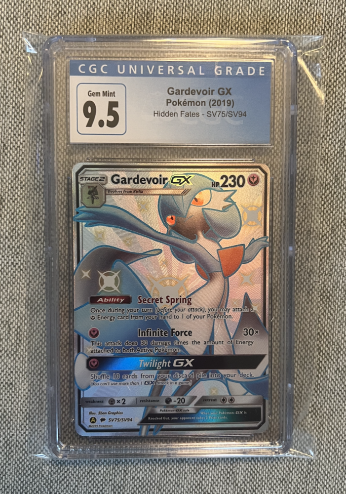 Card Sleeves Shining Gardevoir Pokémon Card Game