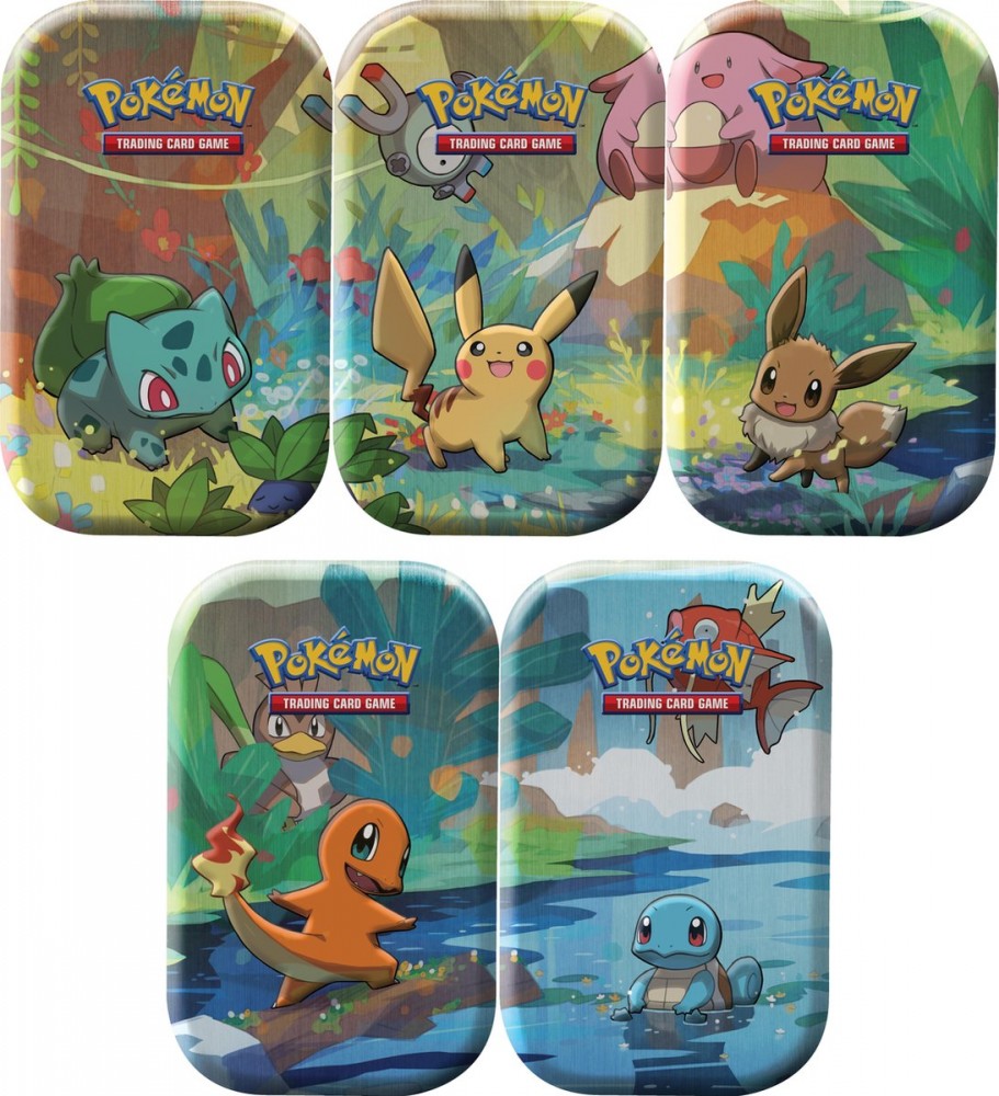 Kanto Friends Mini Tin - Artset (5 Tins) 