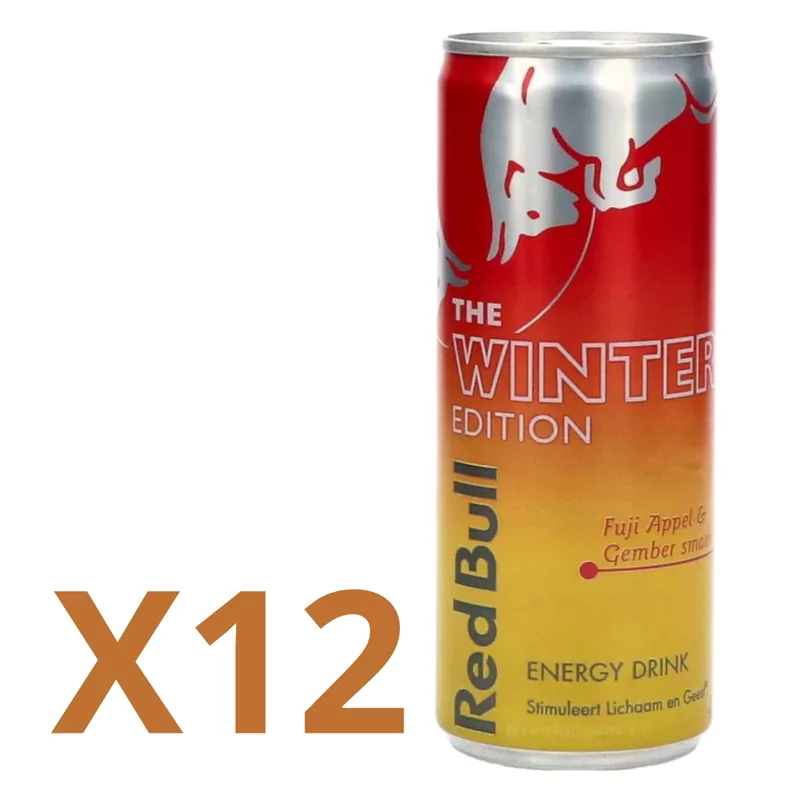 Red Bull The Winter Edition - Fuji Apple Gember (12x250ml)