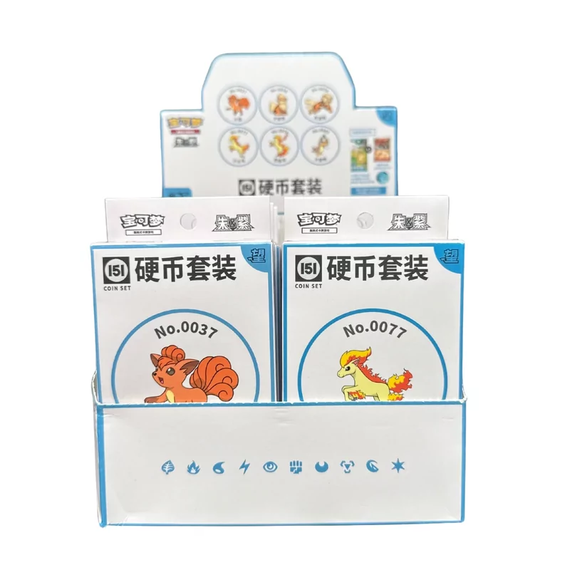 Pokémon Chinese Coin Set - Collect 151 Hope RANDOM ART