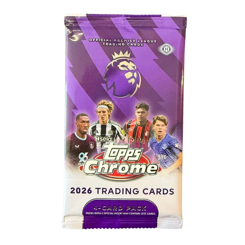 Topps Chrome Premier League 2025/26 Hobby Boosterpack