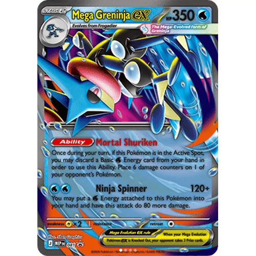 Mega Greninja ex (mep-081)