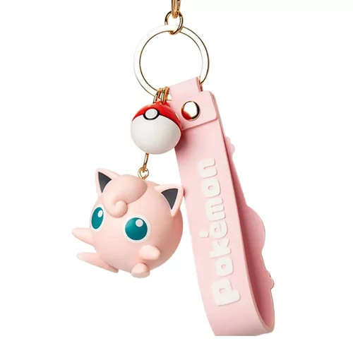 Pokémon Poké ball Sleutelhanger -  Jigglypuff