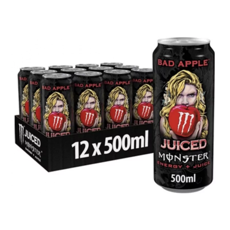 Monster Energy - Bad Apple (12x500ml)