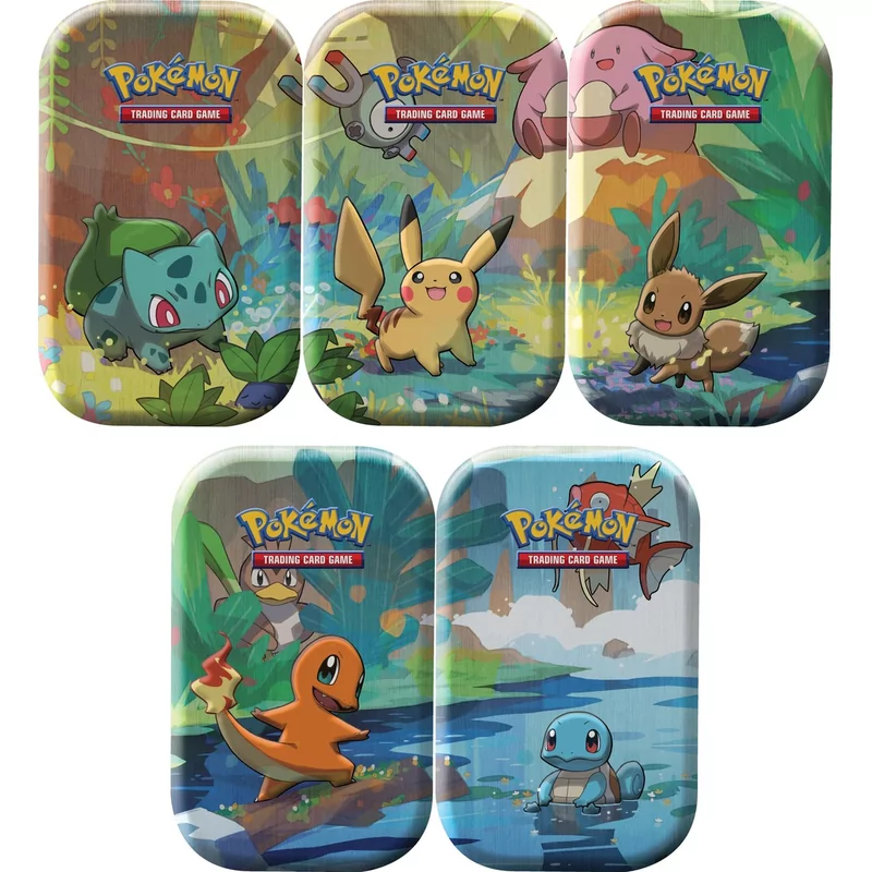 Kanto Friends Mini Tin - Artset (5 tins)