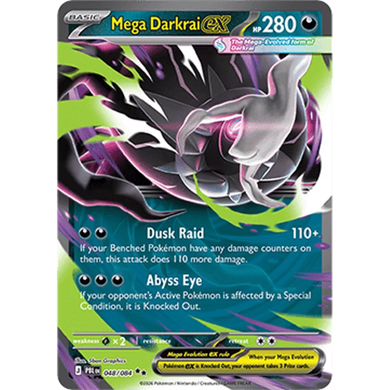 Mega Darkrai ex (me05-048)