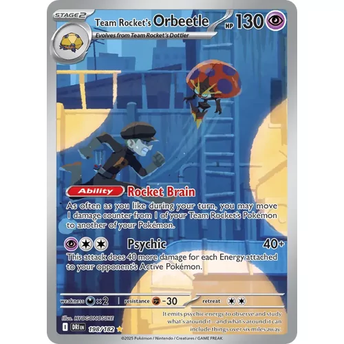 Team Rocket's Orbeetle (sv10-198)