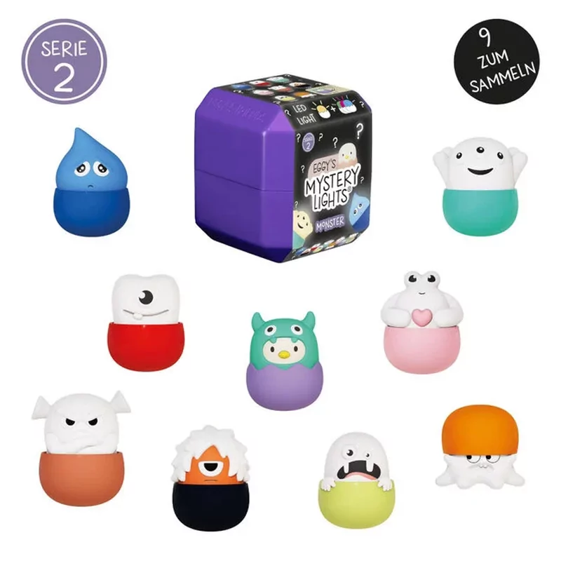 Blind Box Eggy Mystery Lights - Series 2 The Monsters