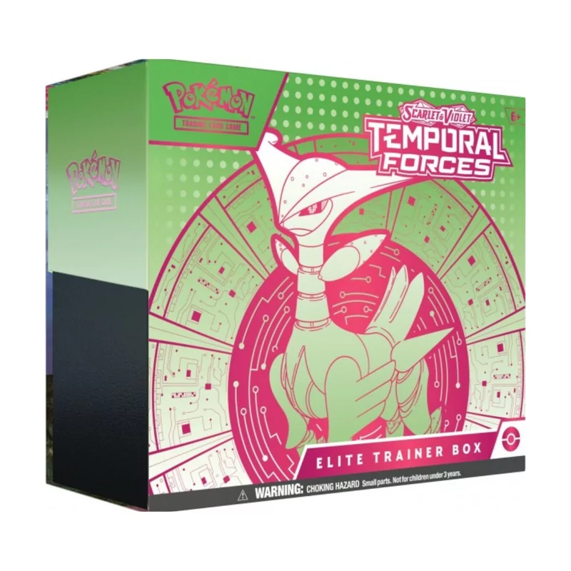 Pokémon Elite Trainer Box Scarlet & Violet - Temporal Forces - Iron Leaves