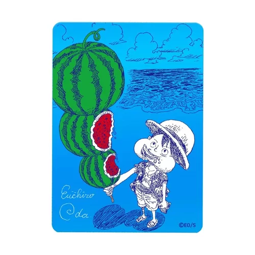 One Piece JapanseMetakira NatsuComi 2026 Luffy Watermelon Promo Eiichiro Oda 