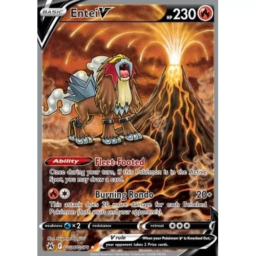Entei V (swsh12.5gg-GG36)