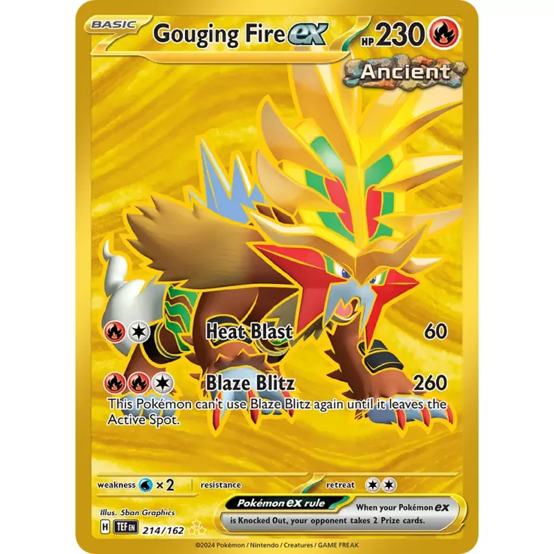 Gouging Fire ex (sv05-214)