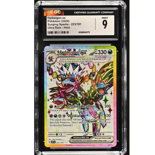 CGC 9 Pokémon Surging Sparks #223 Hydreigon ex