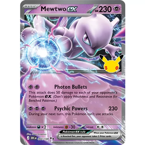 Mewtwo ex (30th-064)